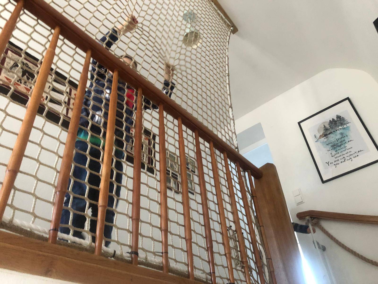 Staircase Fall Safety Net by the m² (Custom-Made)