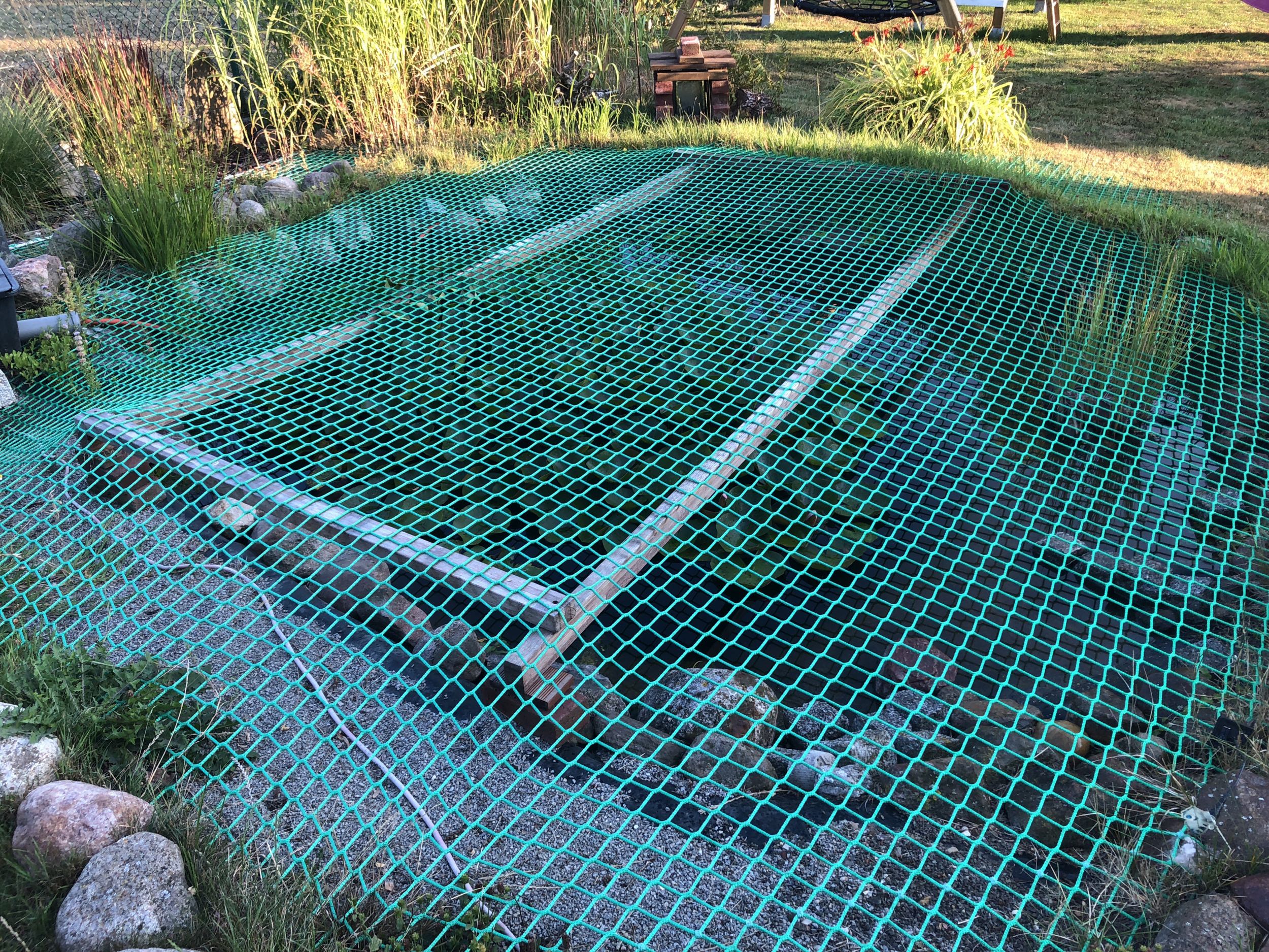 Pond/Pool Cover Nets to Provide Fall Safety for People