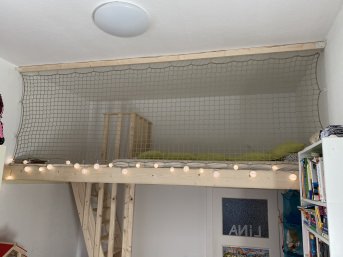 Hochbett-Schutznetz per m (nach Ma) | Schutznetze24