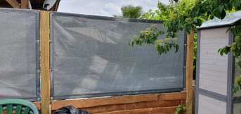 90% blickdichtes Sichtschutznetz nach Ma | Schutznetze24