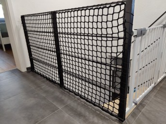 Sicherheitsnetz fr Treppen/Treppenhuser per m | Schutznetze24