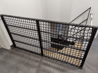 Sicherheitsnetz für Treppen/Treppenhäuser per m² | Schutznetze24